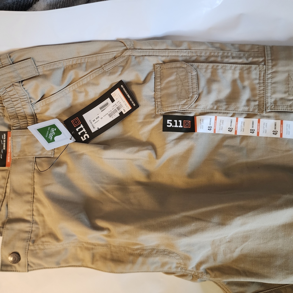 5.11 Men's TACLITE Pro Tactical Pants, Style 74273, Waist 48